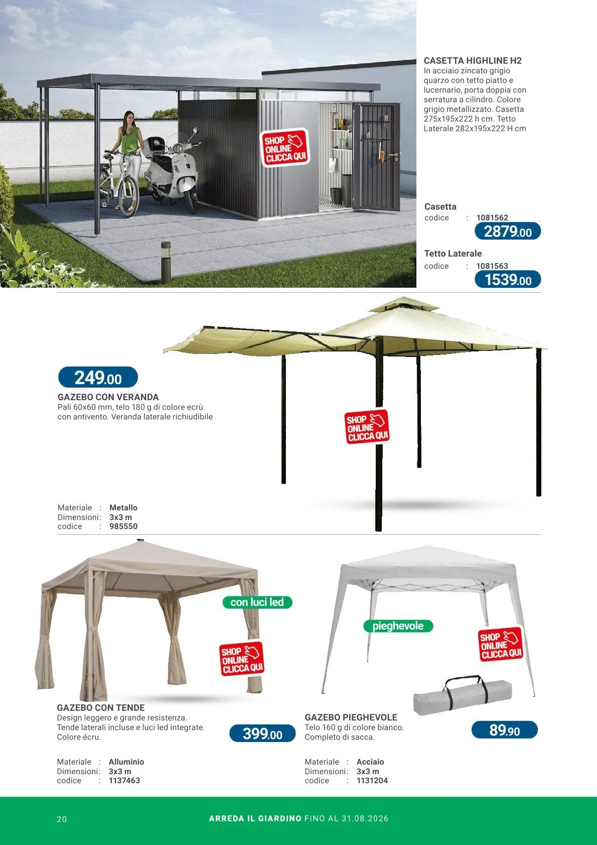  Volantini Cfadda da 8 aprile a 31 agosto di 2026 - Pagina del volantino 20