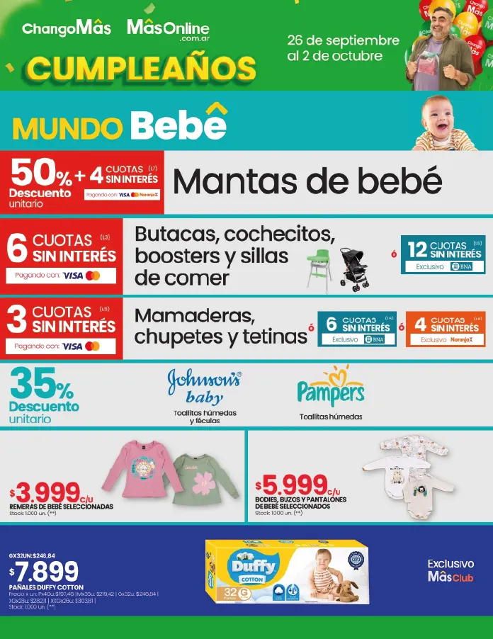 Ofertas de Changomas Cumpleaños 26 de septiembre al 2 de octubre 2024 - Página 19 del catálogo