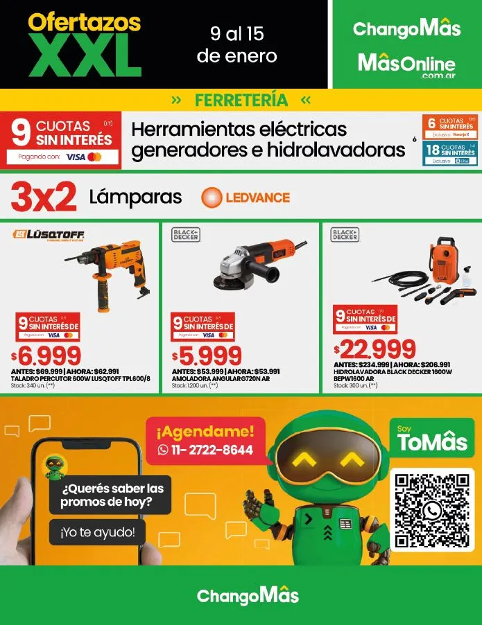 Ofertas de ChangoMas Ofertas y promociones 9 de enero al 15 de enero 2025 - Página 19 del catálogo