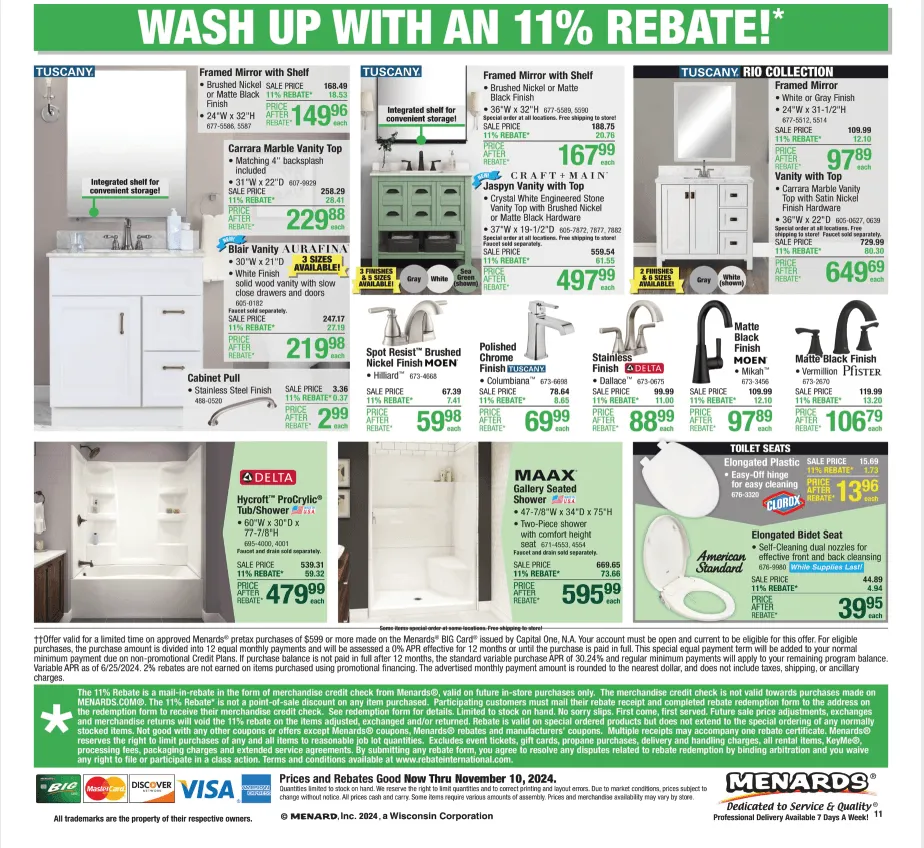 Weekly ad Menards Weekly Ad from October 30 to November 10 2024 - Page 19