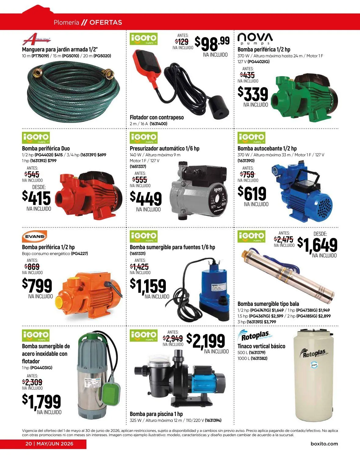 Catálogo de Ofertas 1 de mayo al 30 de junio 2026 - Pagina 20