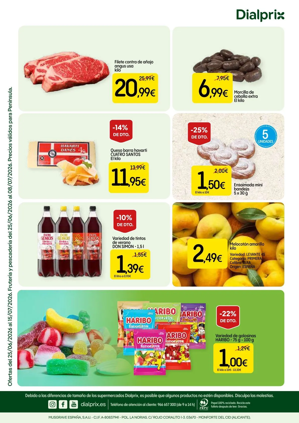 Catálogo de  Dialprix Ofertas 25 de junio al 8 de julio 2026 - Página 20