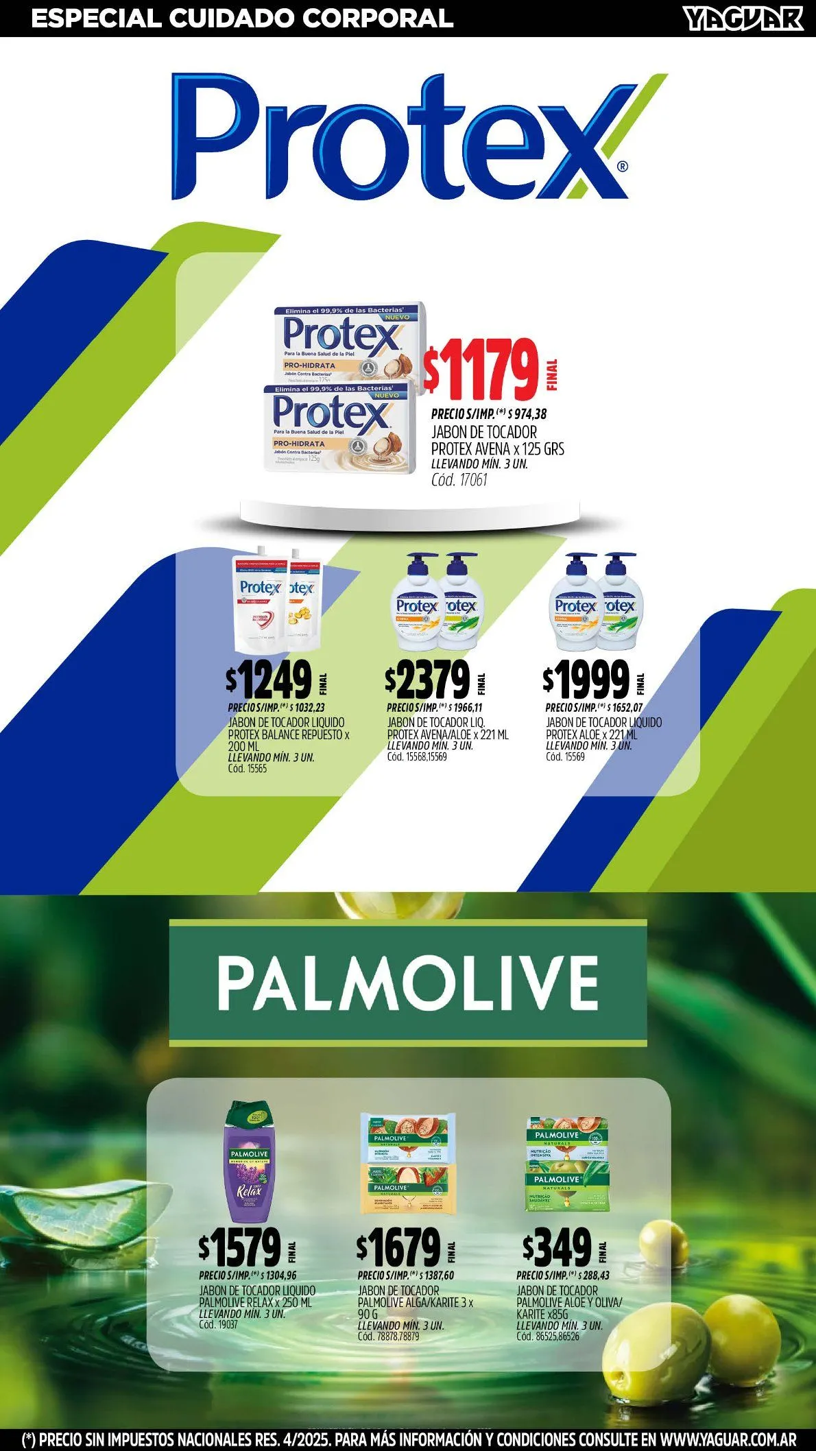 Ofertas de Ofertas Yaguar  4 de agosto al 10 de agosto 2025 - Página 20 del catálogo