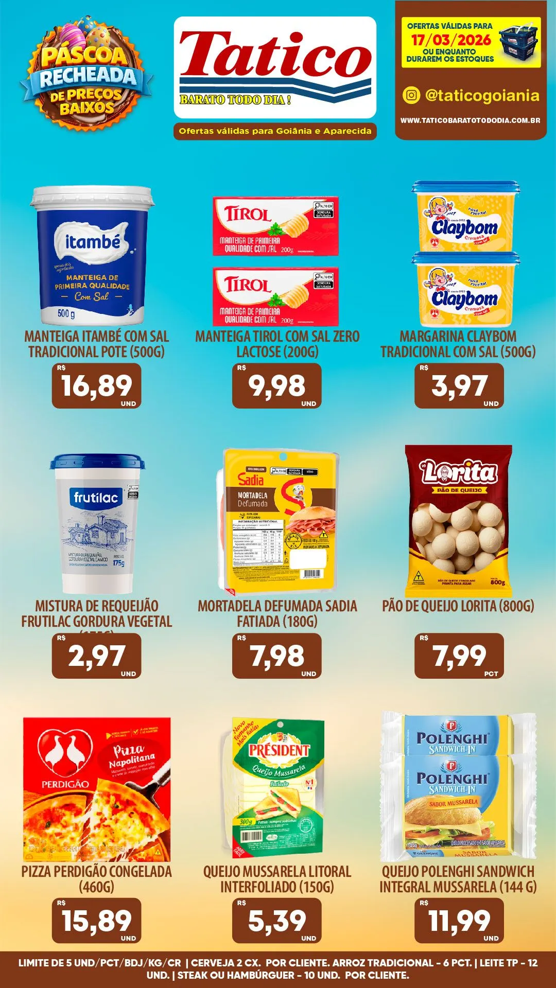 Encarte de Folhetos Tatico 17 de março até 17 de março 2026 - Pagina 17
