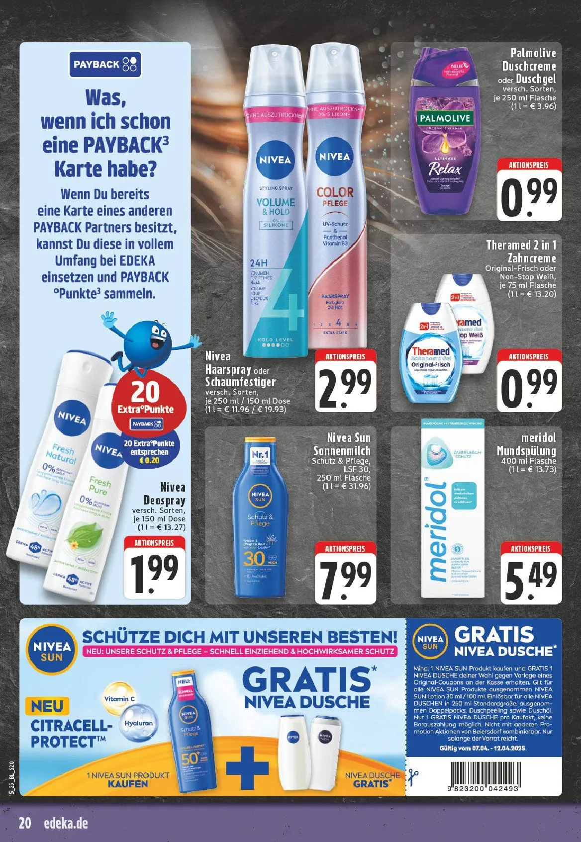 Edeka Prospekt von 7. April bis 12. April 2025 - Prospekt seite 20