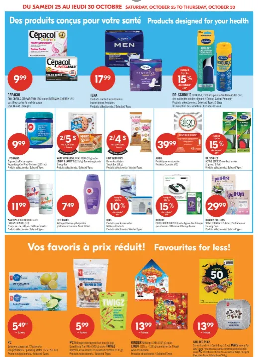 Pharmaprix Sales from October 25 to October 30 2025 - flyer page 20
