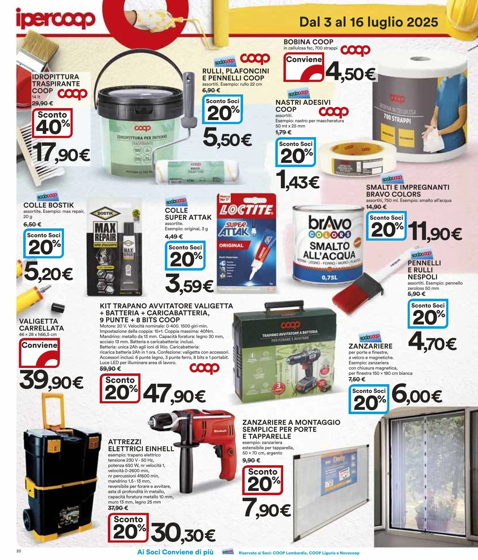 Volantini Ipercoop da 3 luglio a 16 luglio di 2025 - Pagina del volantino 20
