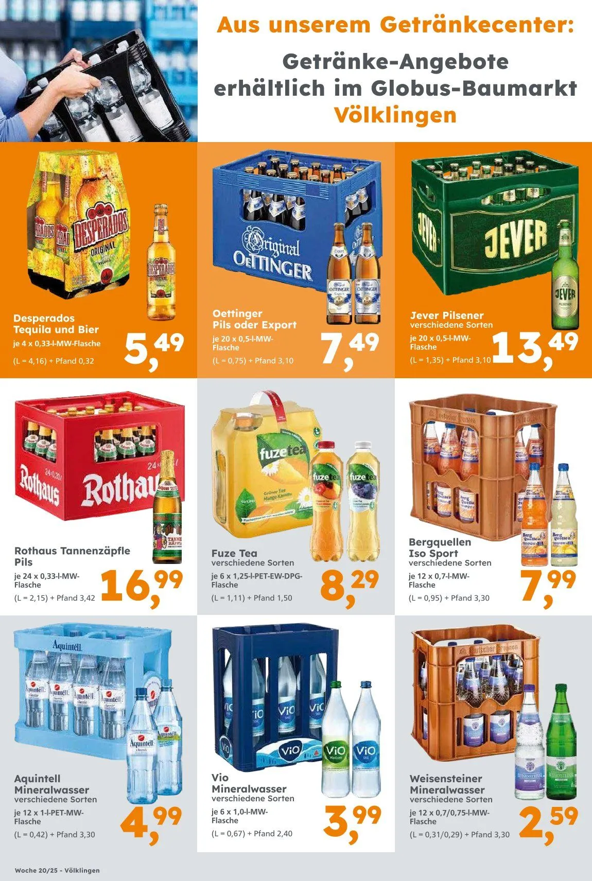 Globus Baumarkt Prospekt von 11. Mai bis 17. Mai 2025 - Prospekt seite 20