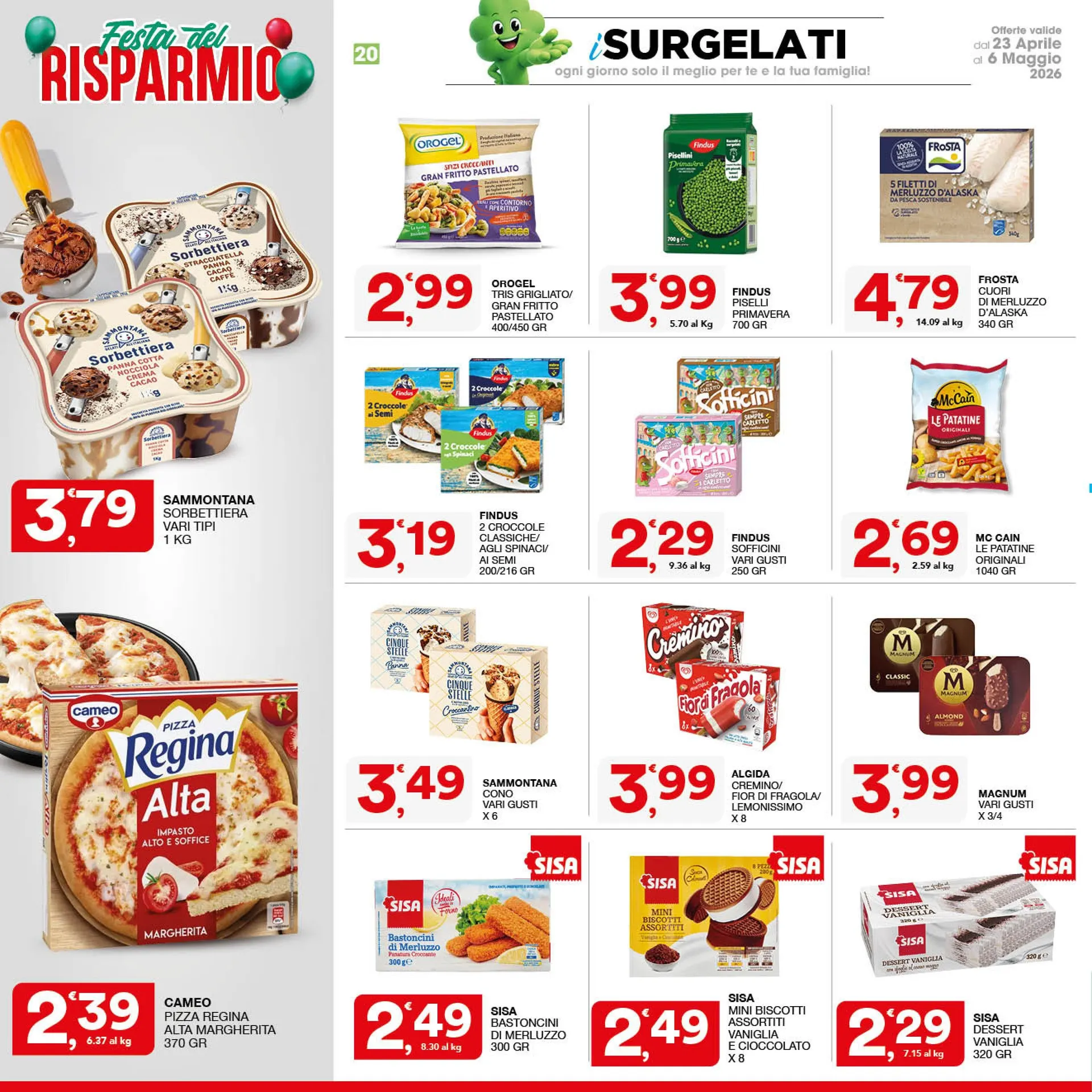 Sisa Volantino da 23 aprile a 6 maggio di 2026 - Pagina del volantino 20