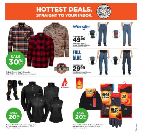 Weekly promotion Fleet Farm Sales spanning from December 4 to December 17 2025 - Page 20 for Catalogue 365