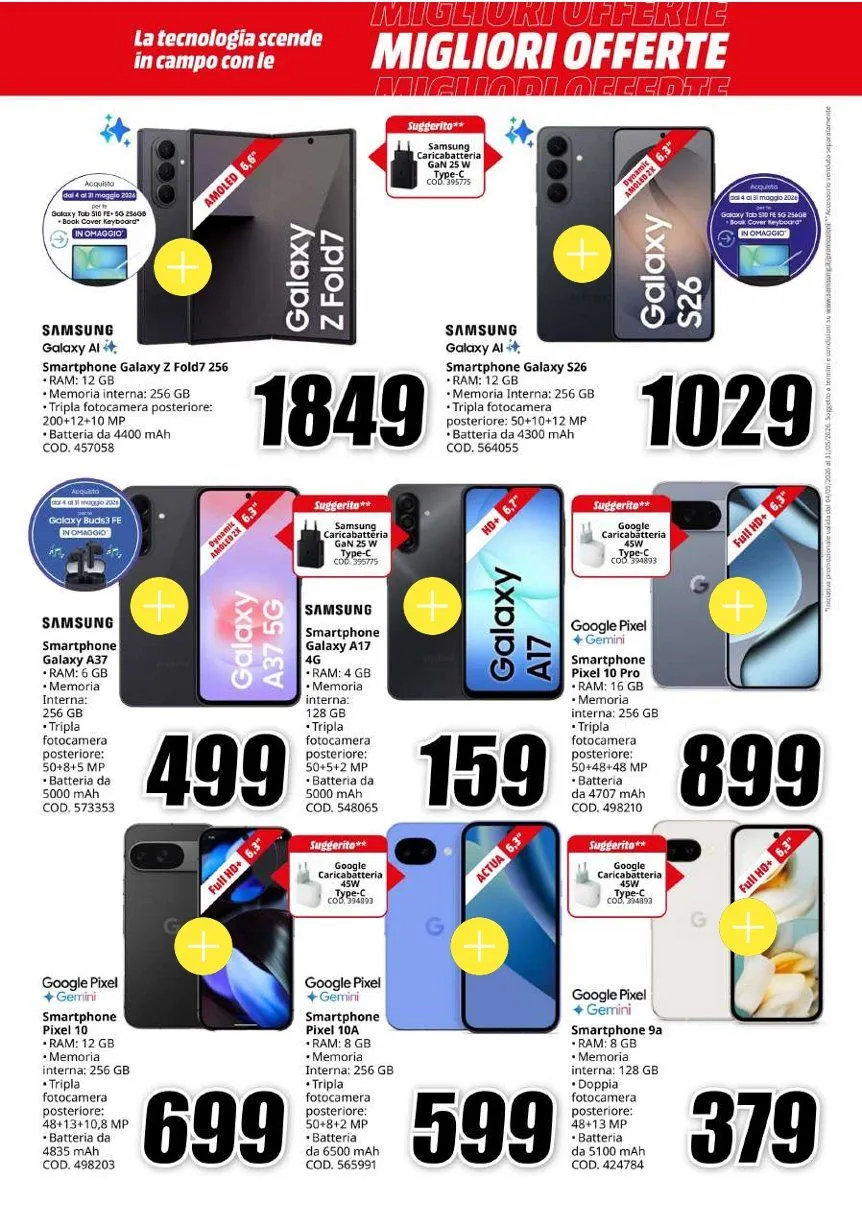 Volantini MEDIAWORLD da 18 maggio a 31 maggio di 2026 - Pagina del volantino 20