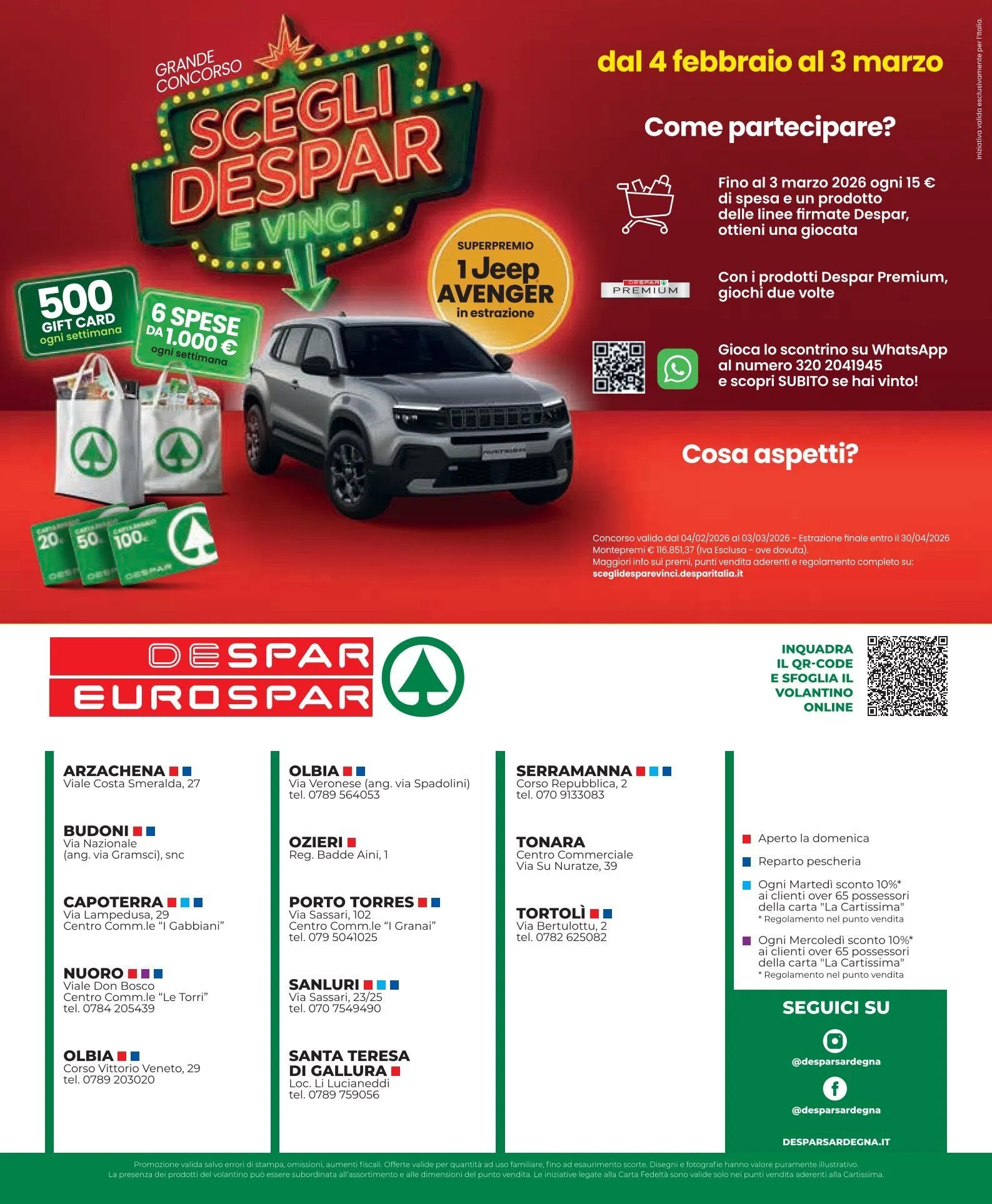 Volantini Eurospar da 29 gennaio a 7 febbraio di 2026 - Pagina del volantino 20