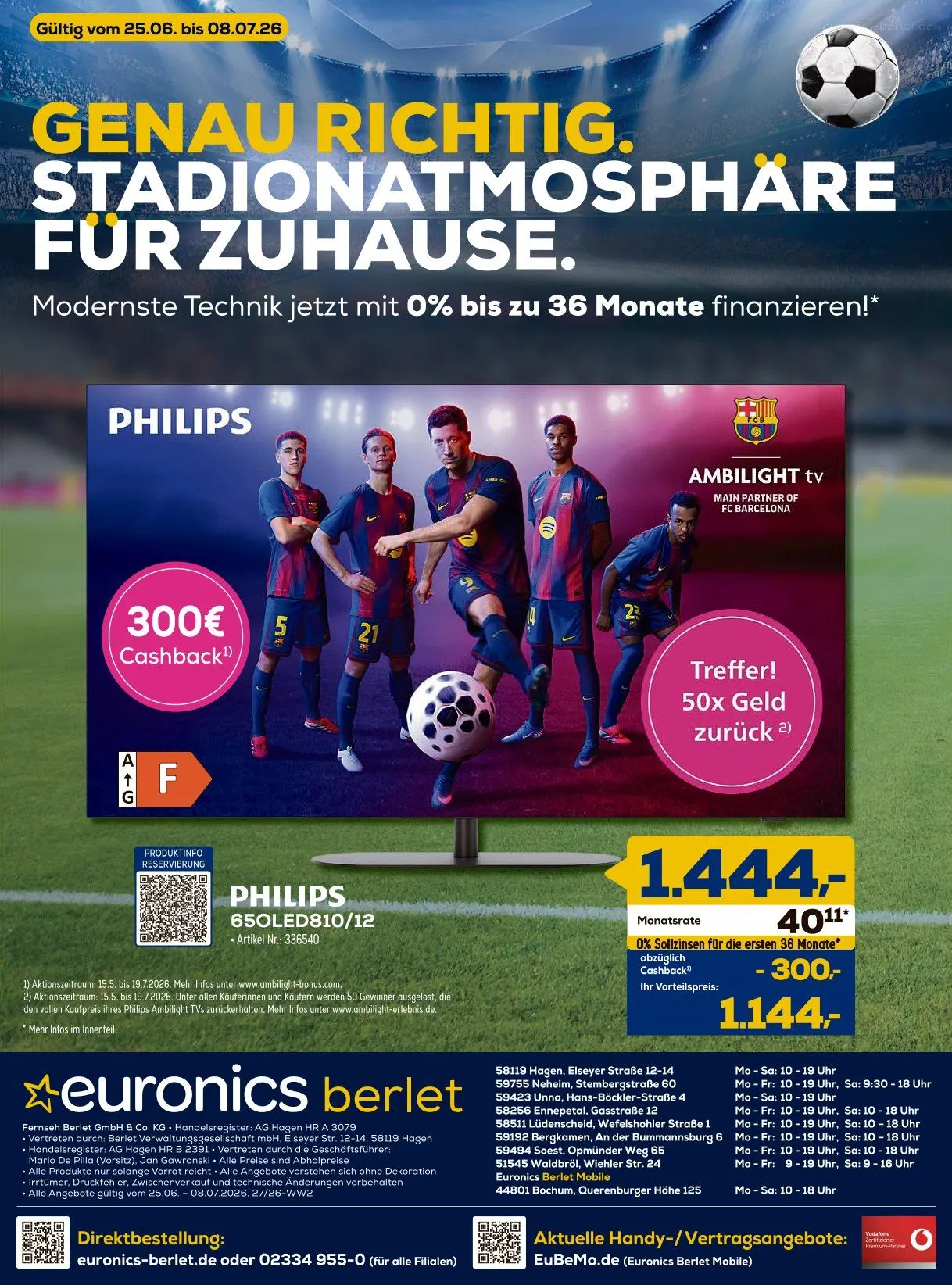  Berlet Prospekte von 25. Juni bis 8. Juli 2026 - Prospekt seite 20