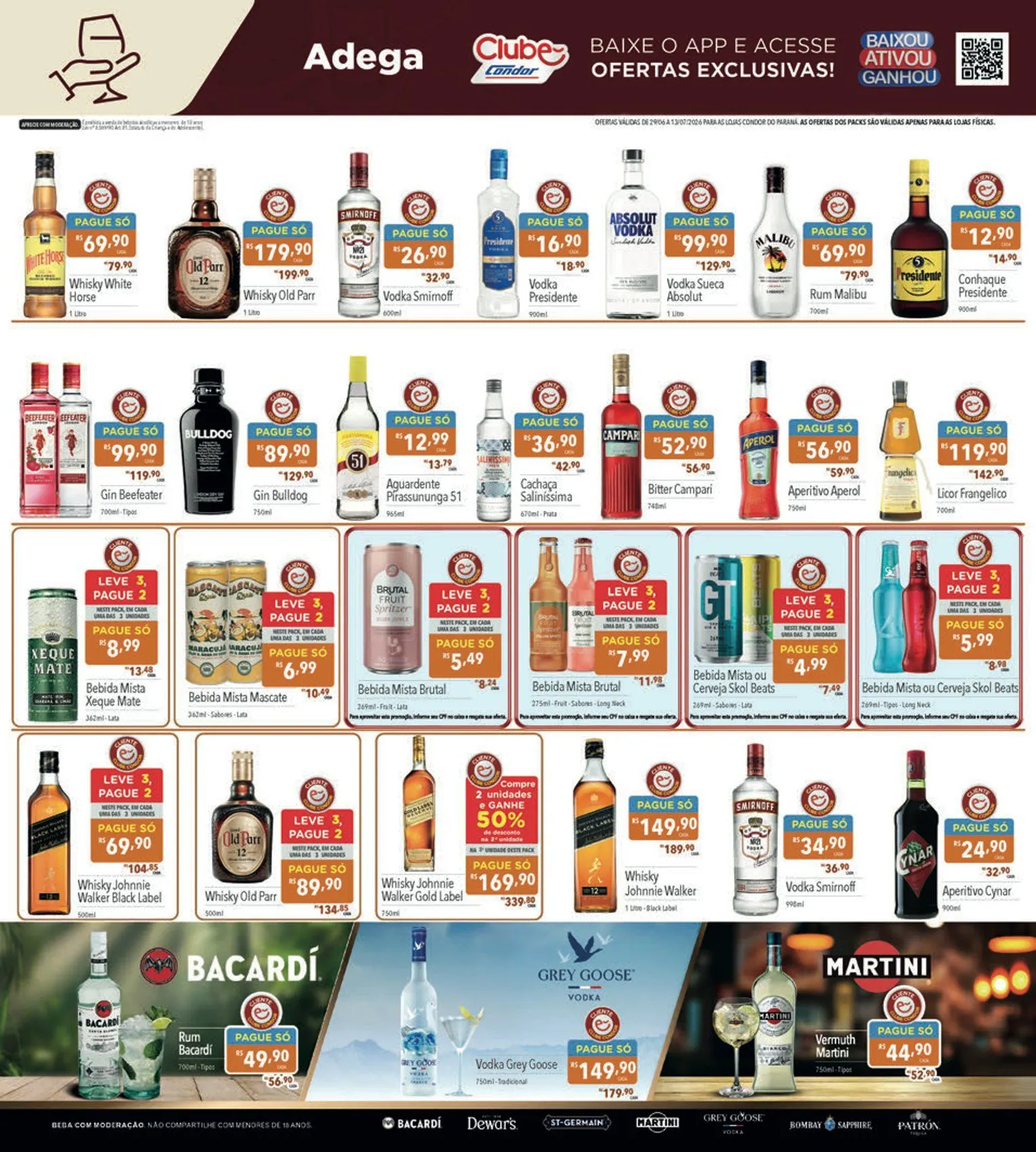 Encarte de  Folhetos Supermercados Condor 29 de junho até 13 de julho 2026 - Pagina 20