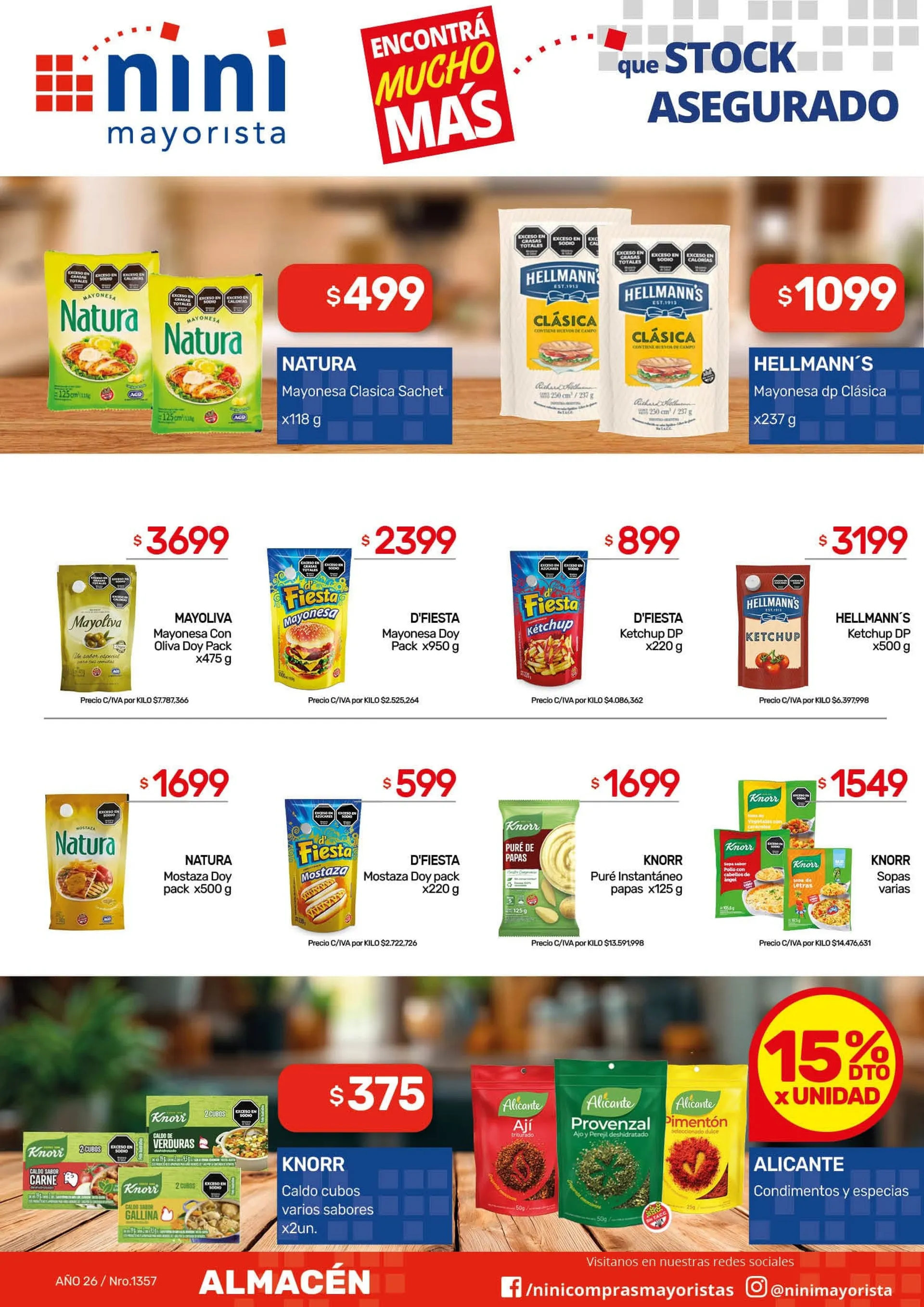 Ofertas de  Nini Mayorista Ofertas 27 de abril al 3 de mayo 2026 - Página 20 del catálogo
