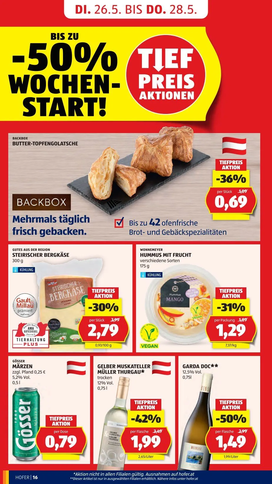 Hofer Prospekte von 22. Mai bis 28. Mai 2026 - Flugblätt seite 20
