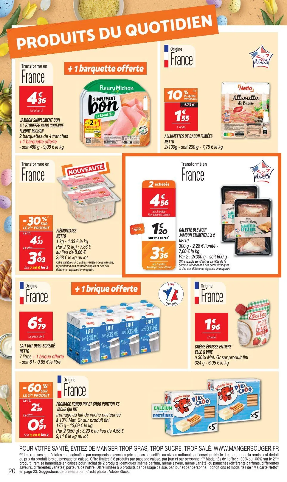  Netto Caatalogue du 31 mars au 6 avril 2026 - Catalogue page 20