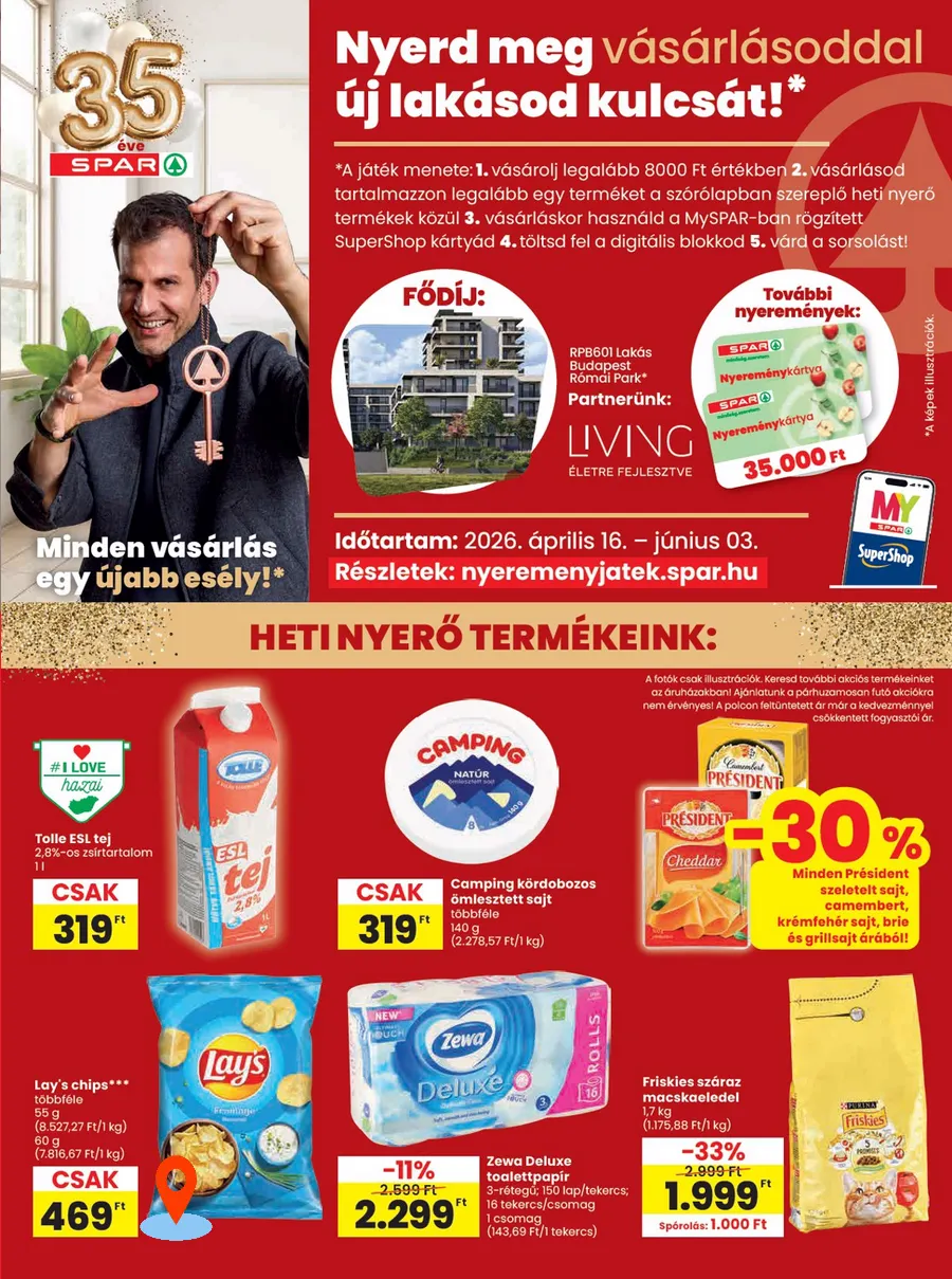 Katalógus  SPAR legfrissebb ajánlatai május 28.-tól június 3.-ig 2026. - Oldal 20