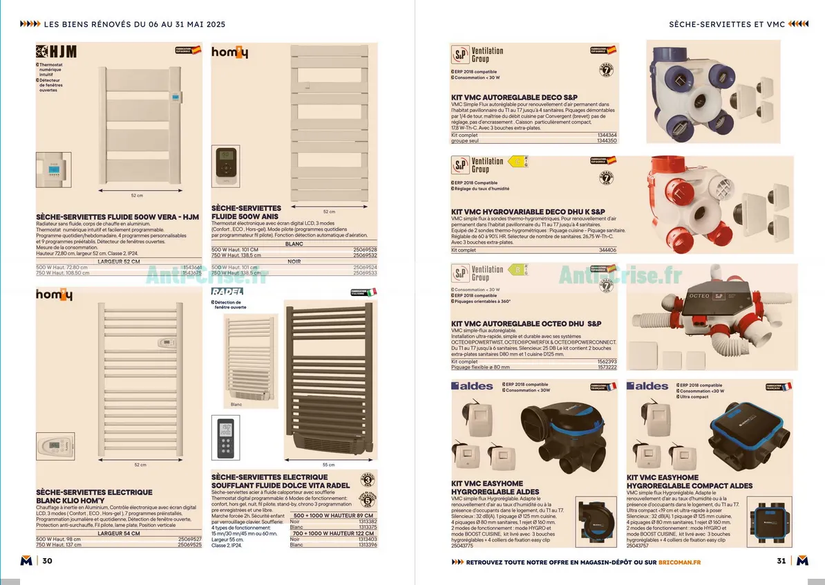 Catalogues Bricoman du 6 mai au 31 mai 2026 - Catalogue page 20