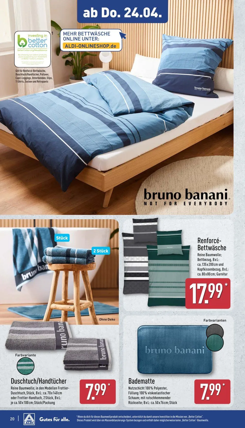 ALDI Aktuell Angebote von 22. April bis 26. April 2025 - Prospekt seite 20