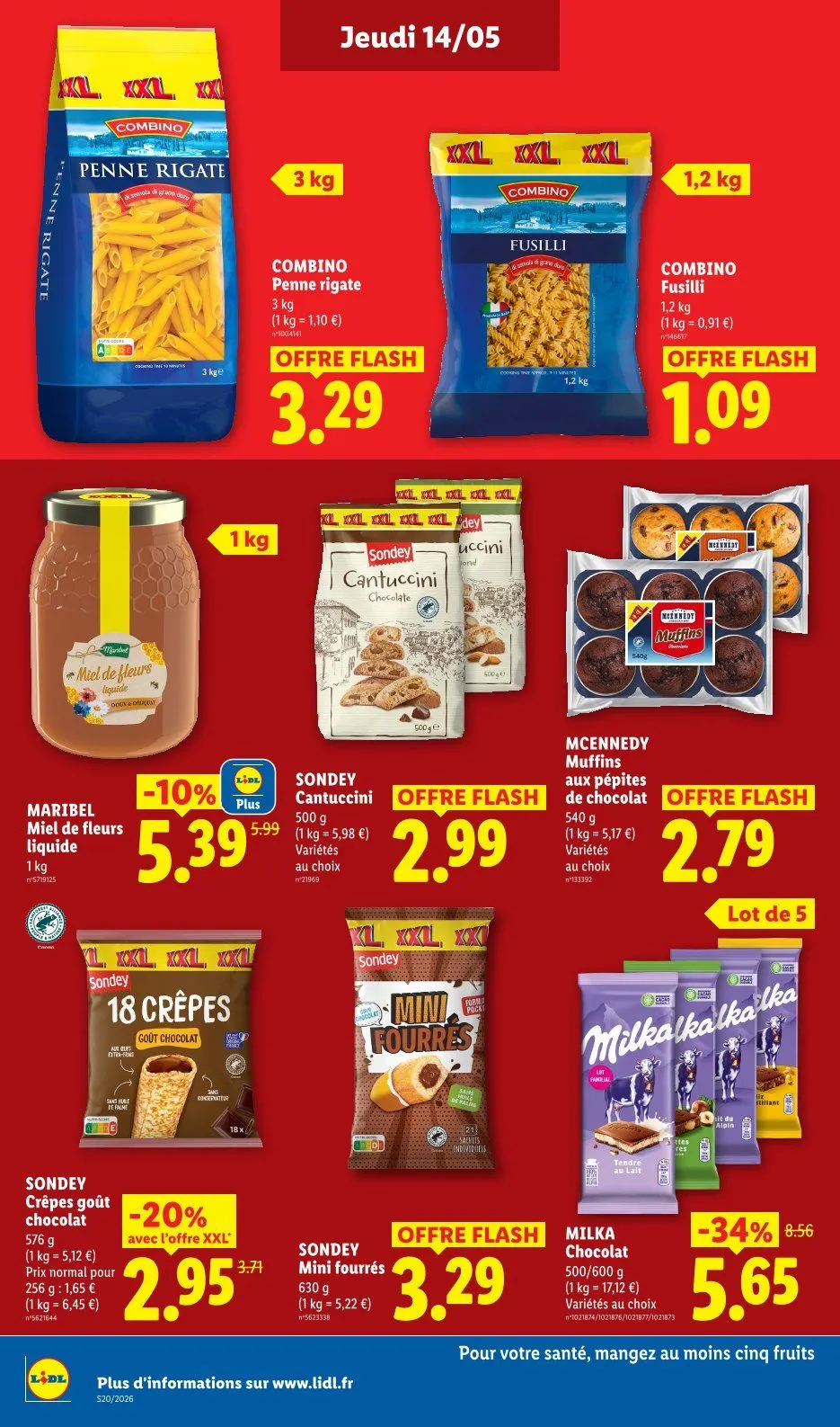 Catalogues Lidl du 14 mai au 20 mai 2026 - Catalogue page 20