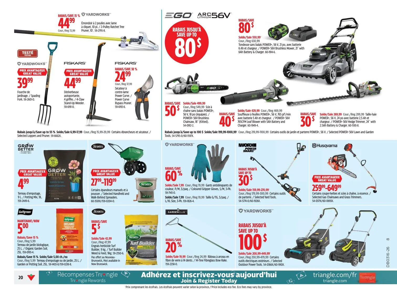  Canadian Tire Sales from April 16 to April 19 2026 - flyer page 20