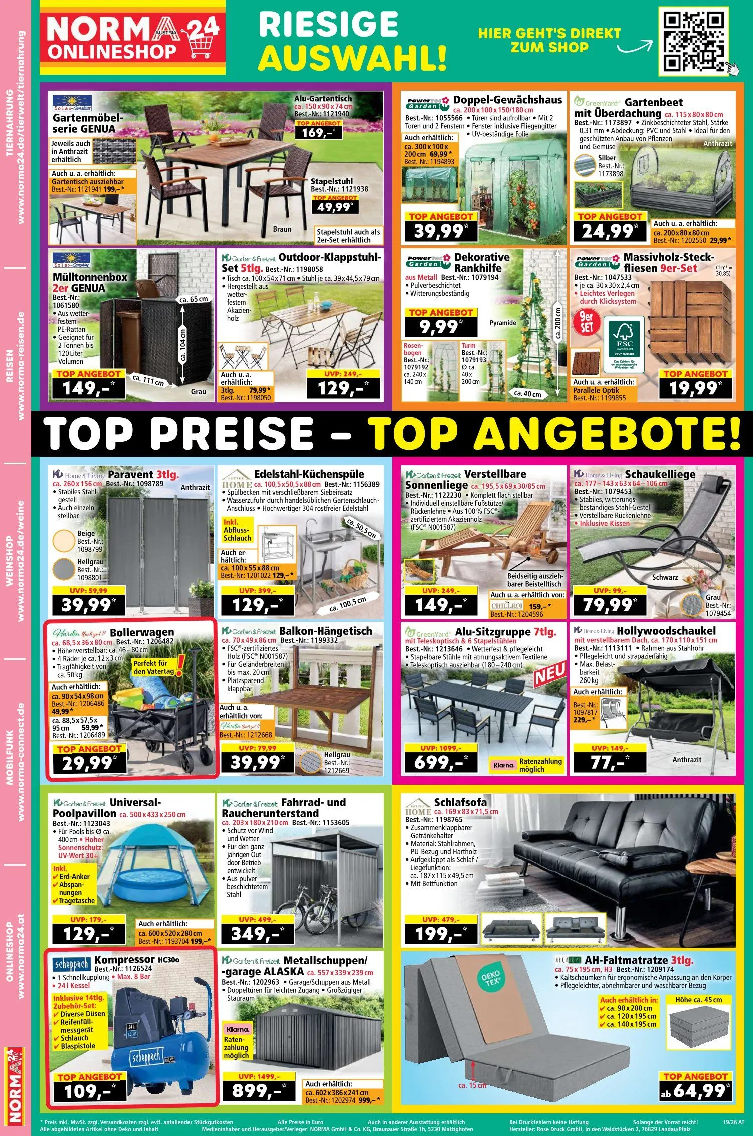  Norma Prospekte  von 27. April bis 4. Mai 2026 - Flugblätt seite  20