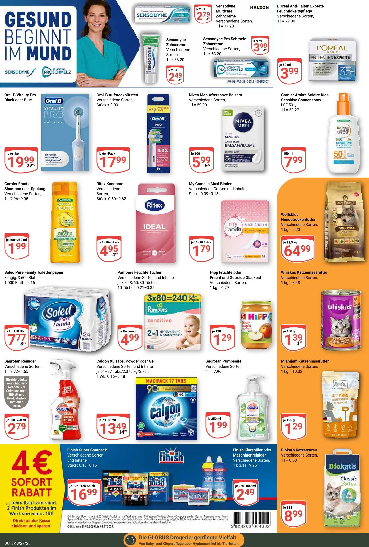 Globus Angebote von 29. Juni bis 4. Juli 2026 - Prospekt seite 20