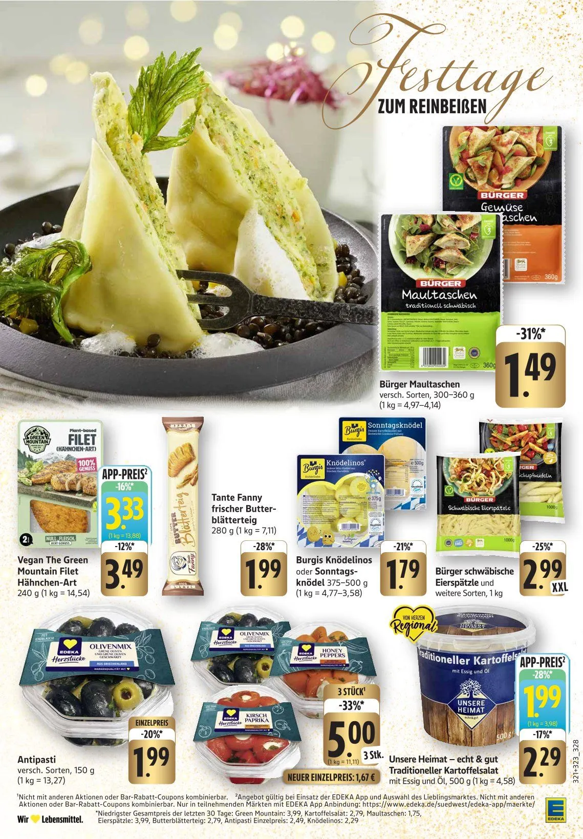 Edeka Angebote von 22. Dezember bis 27. Dezember 2025 - Prospekt seite 20