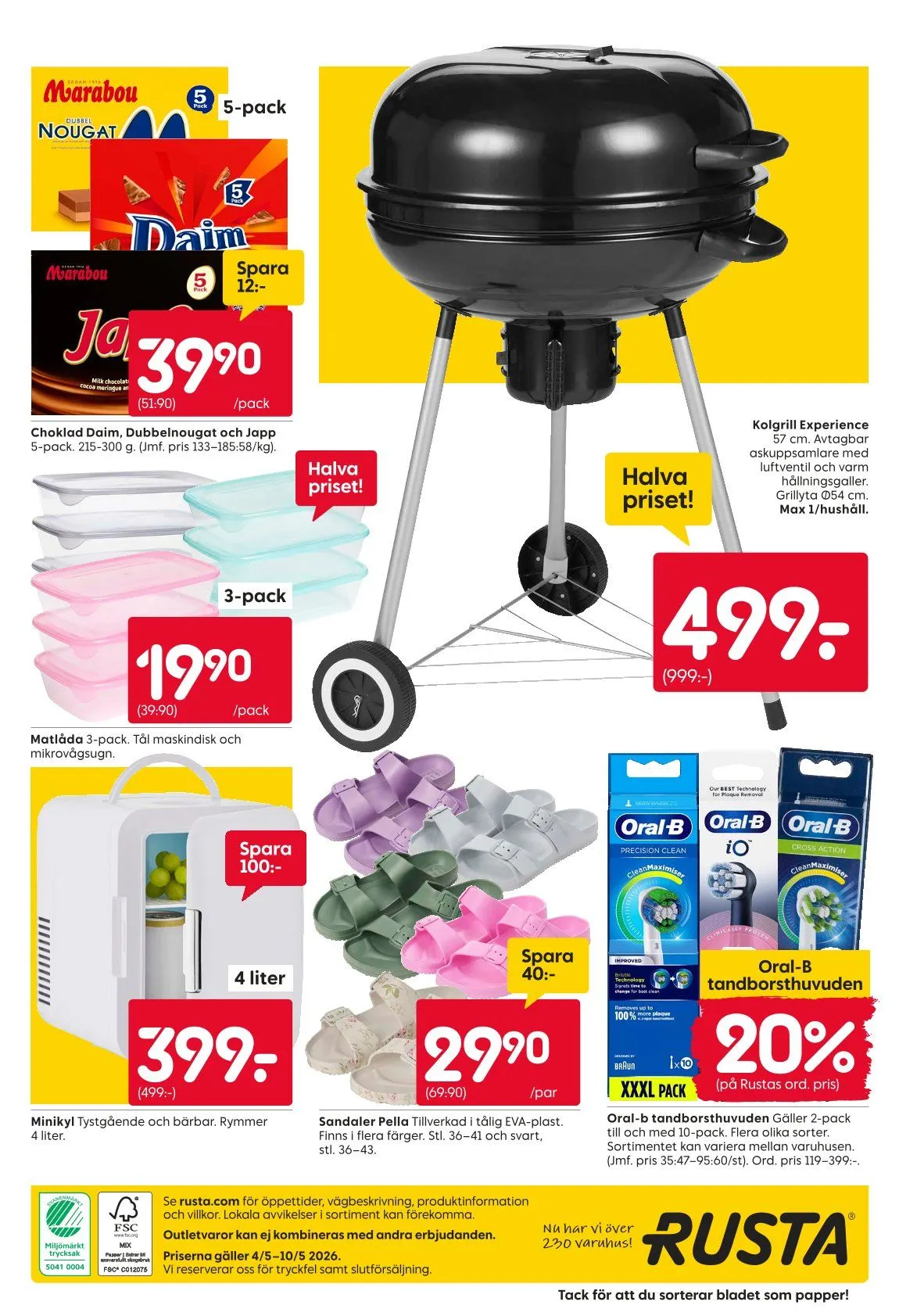 Senaste Rusta erbjudanden från 4 maj till 10 maj 2026 - Reklamblad sidor 20