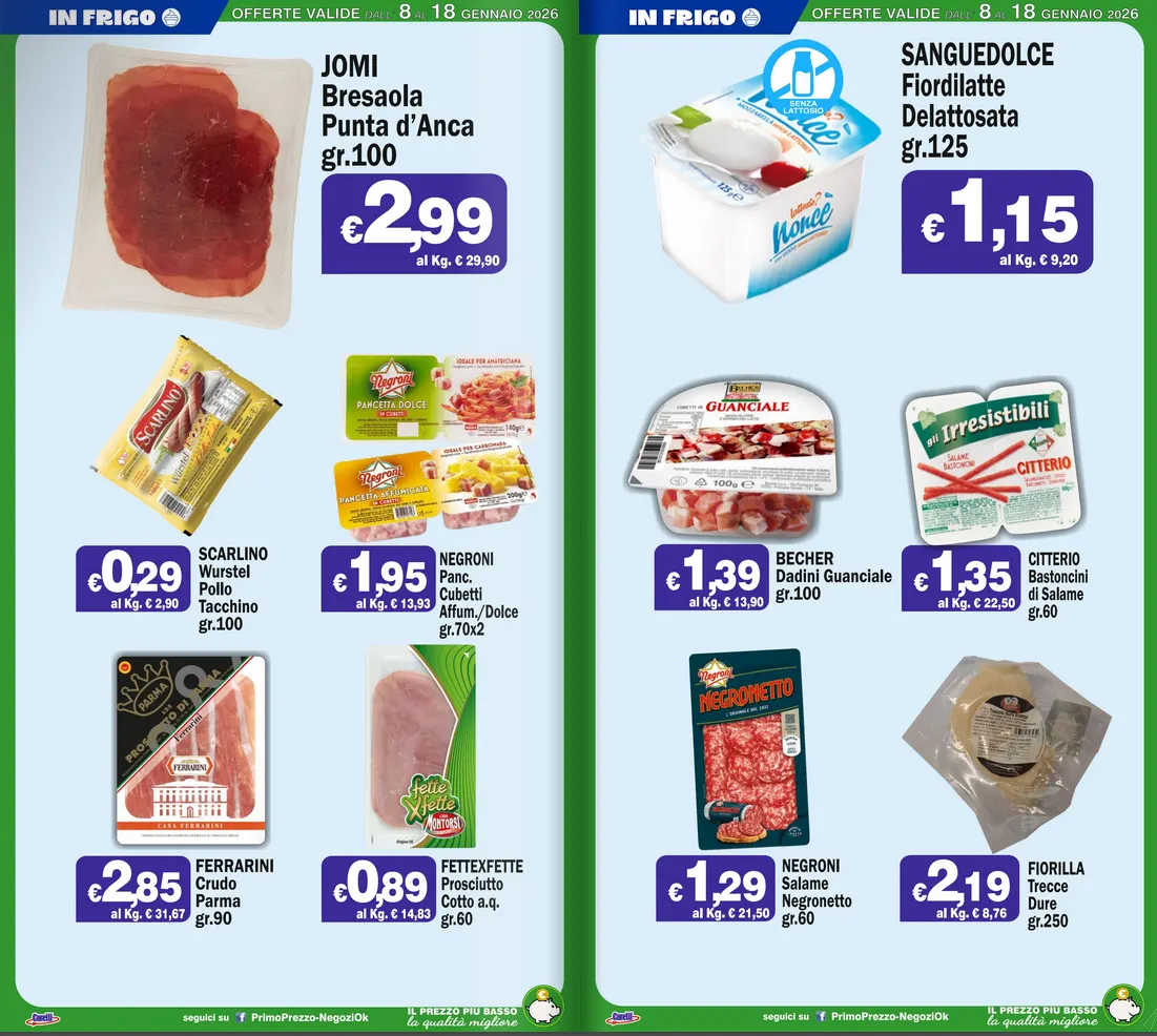 Volantini Primo Prezzo da 8 gennaio a 18 gennaio di 2026 - Pagina del volantino 20