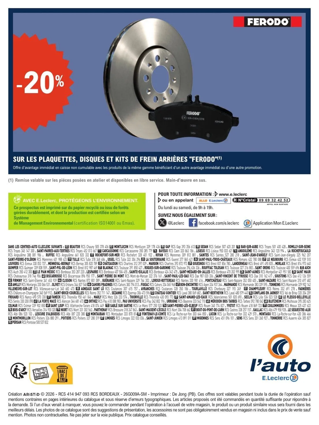 Catalogues E.Leclerc du 16 juin au 18 juin 2026 - Catalogue page 20
