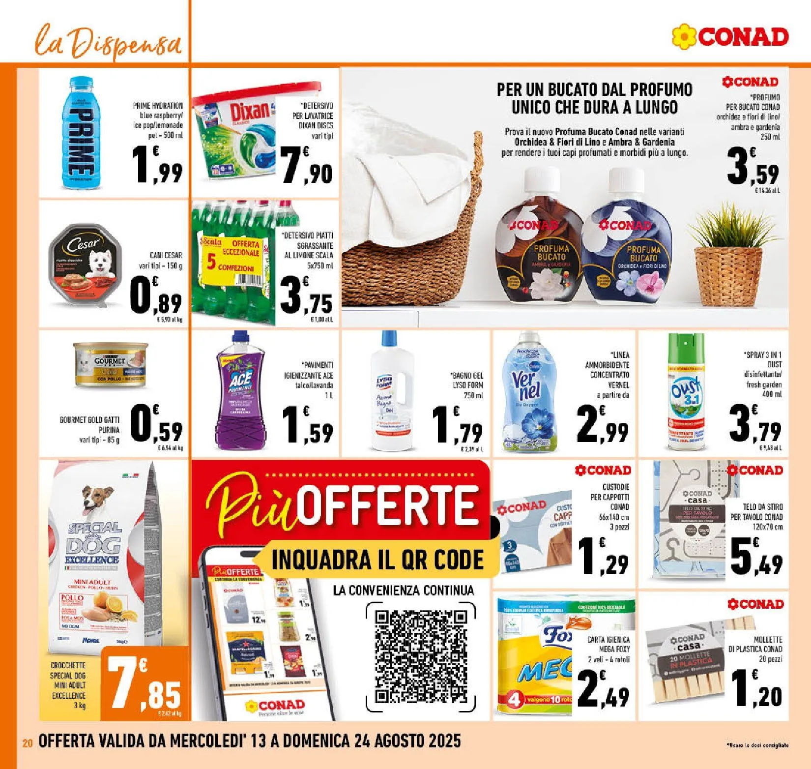 Volantini Conad da 13 agosto a 24 agosto di 2025 - Pagina del volantino 20