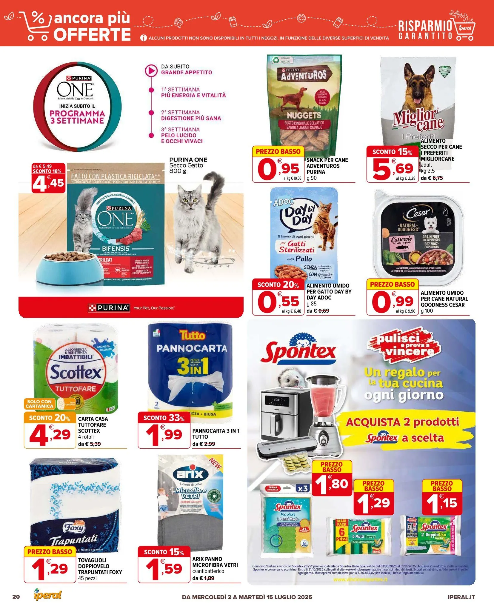 Volantino Iperal da 2 luglio a 15 luglio di 2025 - Pagina del volantino 20