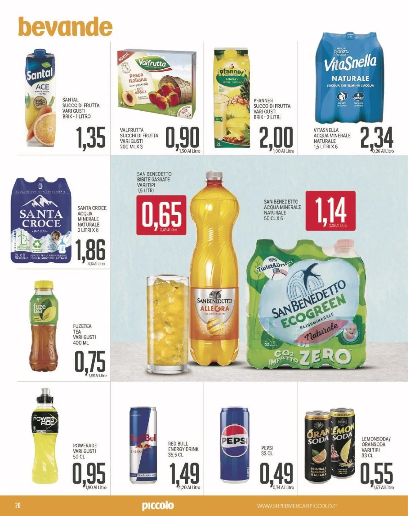 Volantini Piccolo da 27 ottobre a 9 novembre di 2025 - Pagina del volantino 20