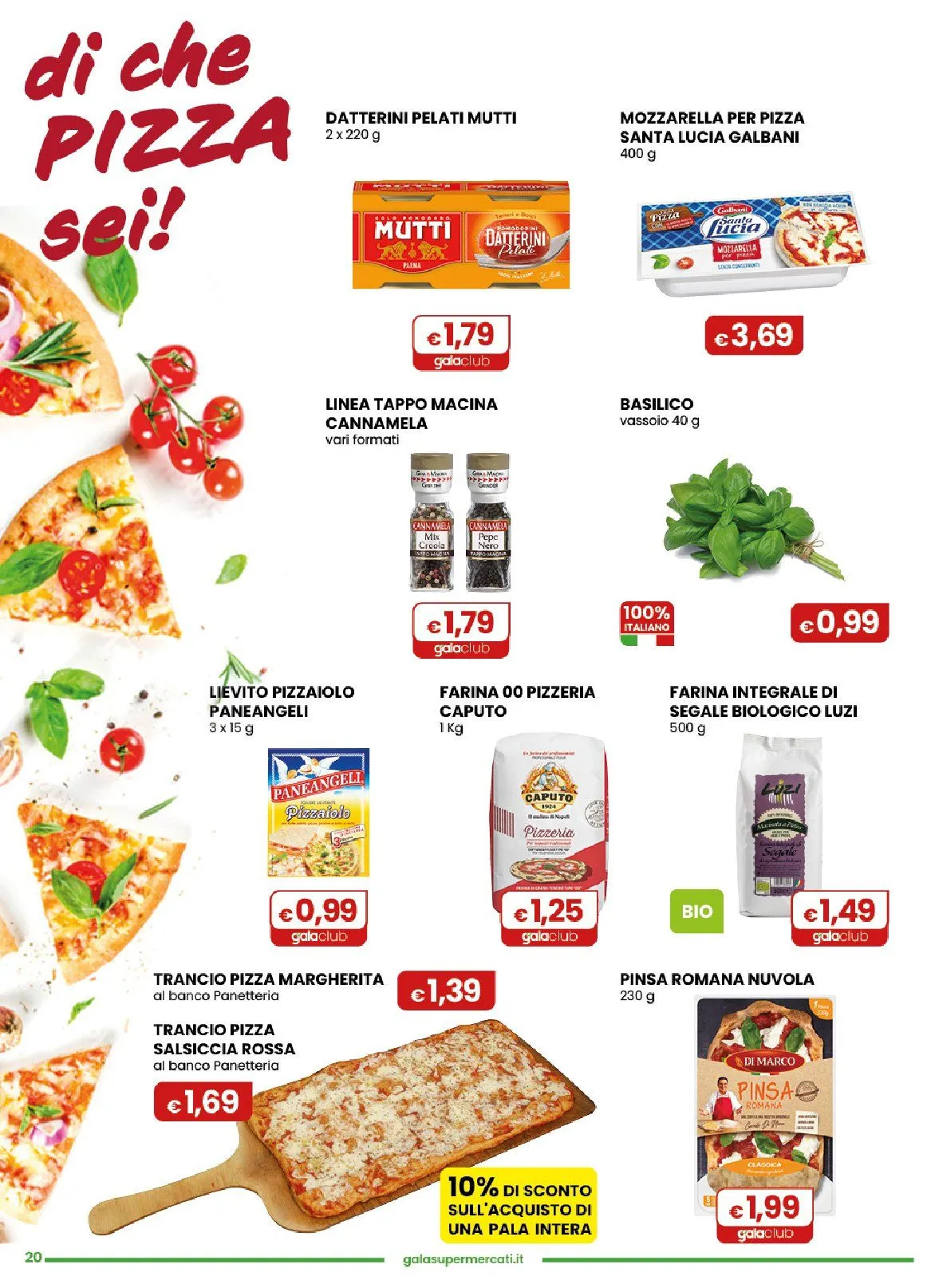  Volantini Gala Supermercati da 14 gennaio a 27 gennaio di 2026 - Pagina del volantino 20