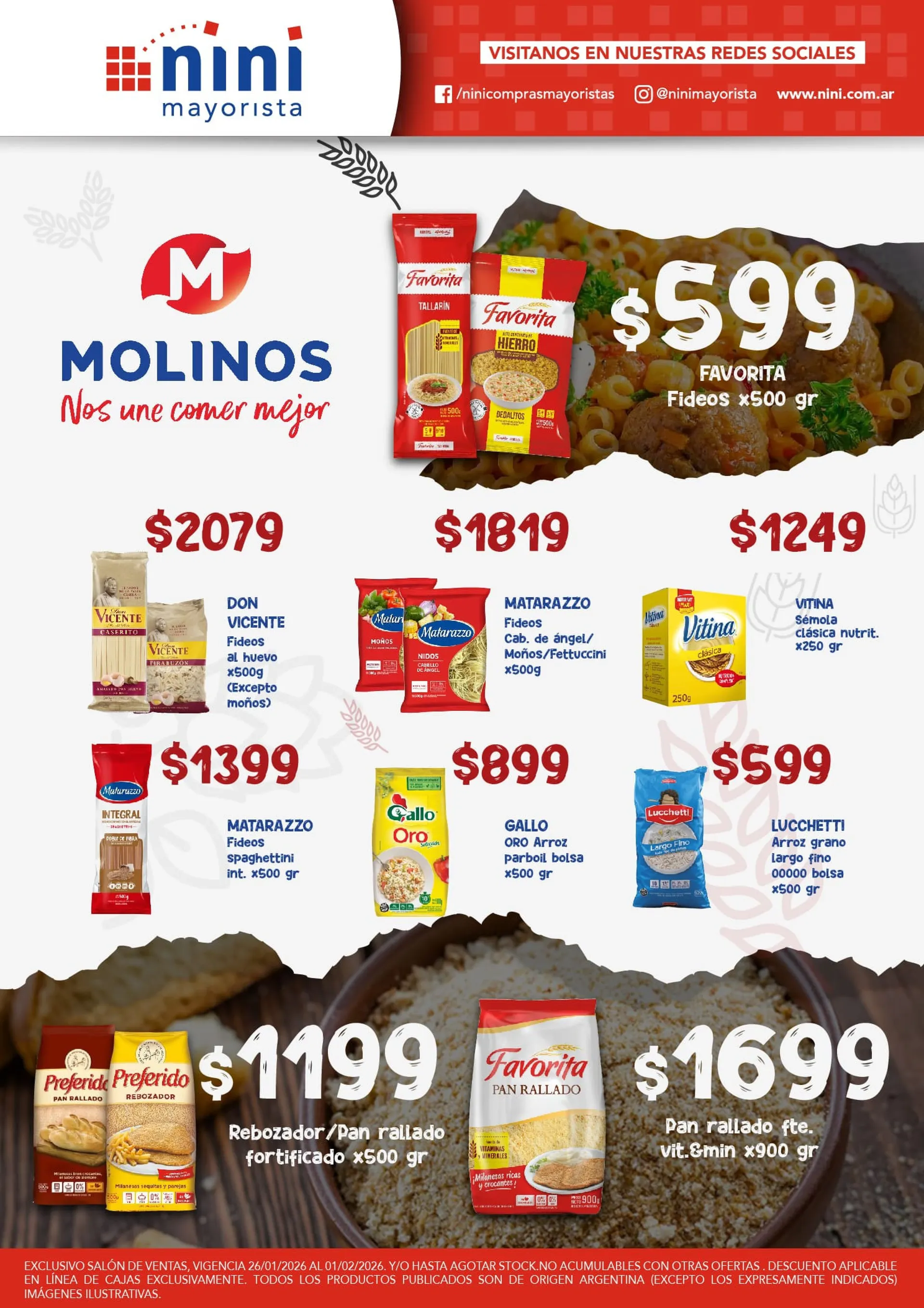 Ofertas de  Nini Mayorista Ofertas 26 de enero al 1 de febrero 2026 - Página 20 del catálogo