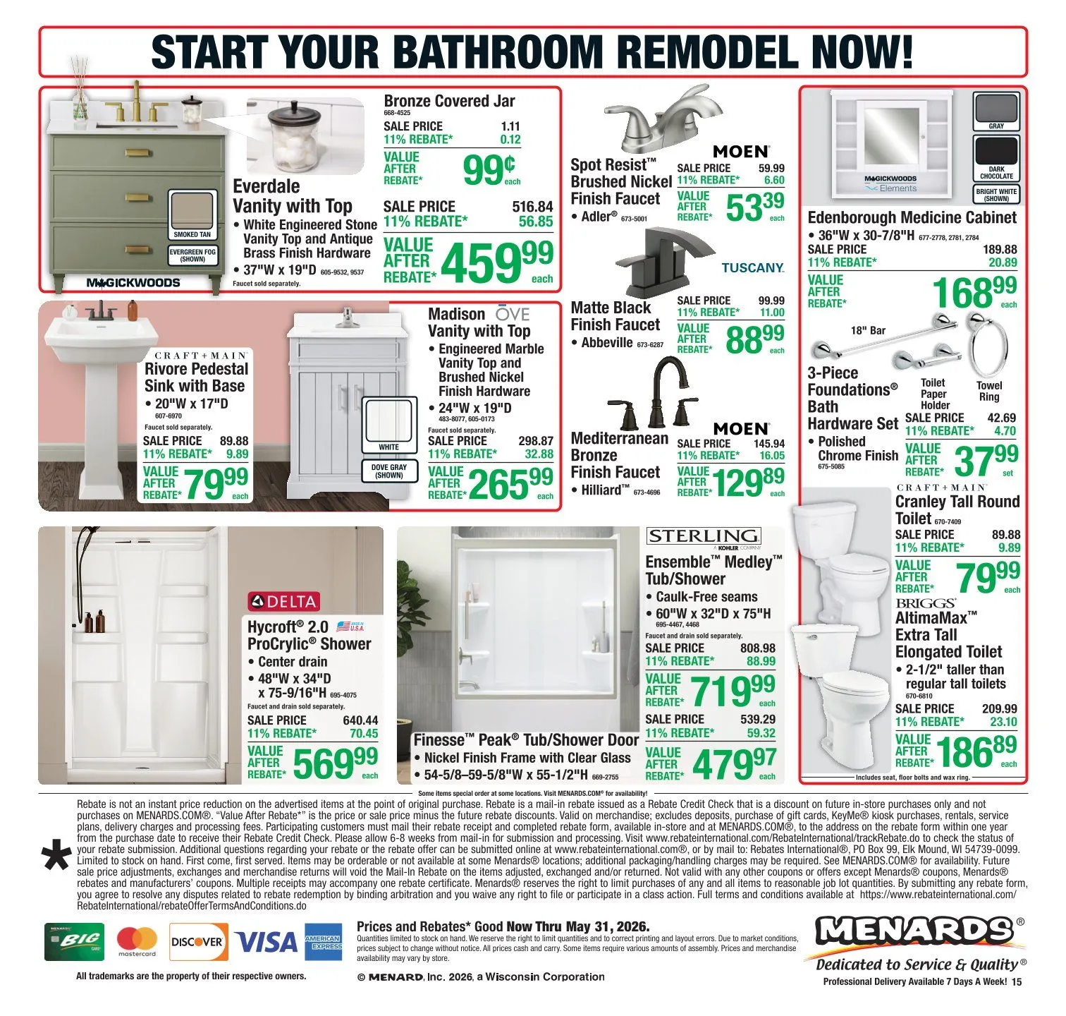 Weekly ad Menards Sales from May 21 to May 31 2026 - Page 20