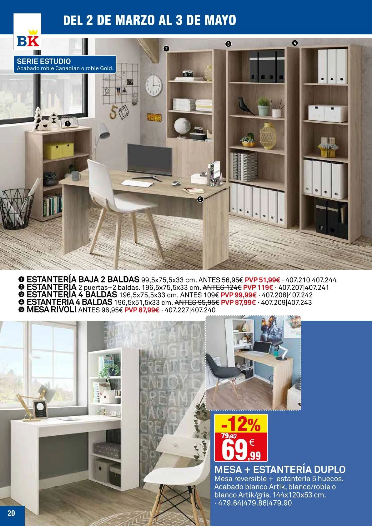 Catálogo de Bricoking Ofertas 2 de marzo al 3 de marzo 2026 - Página 20