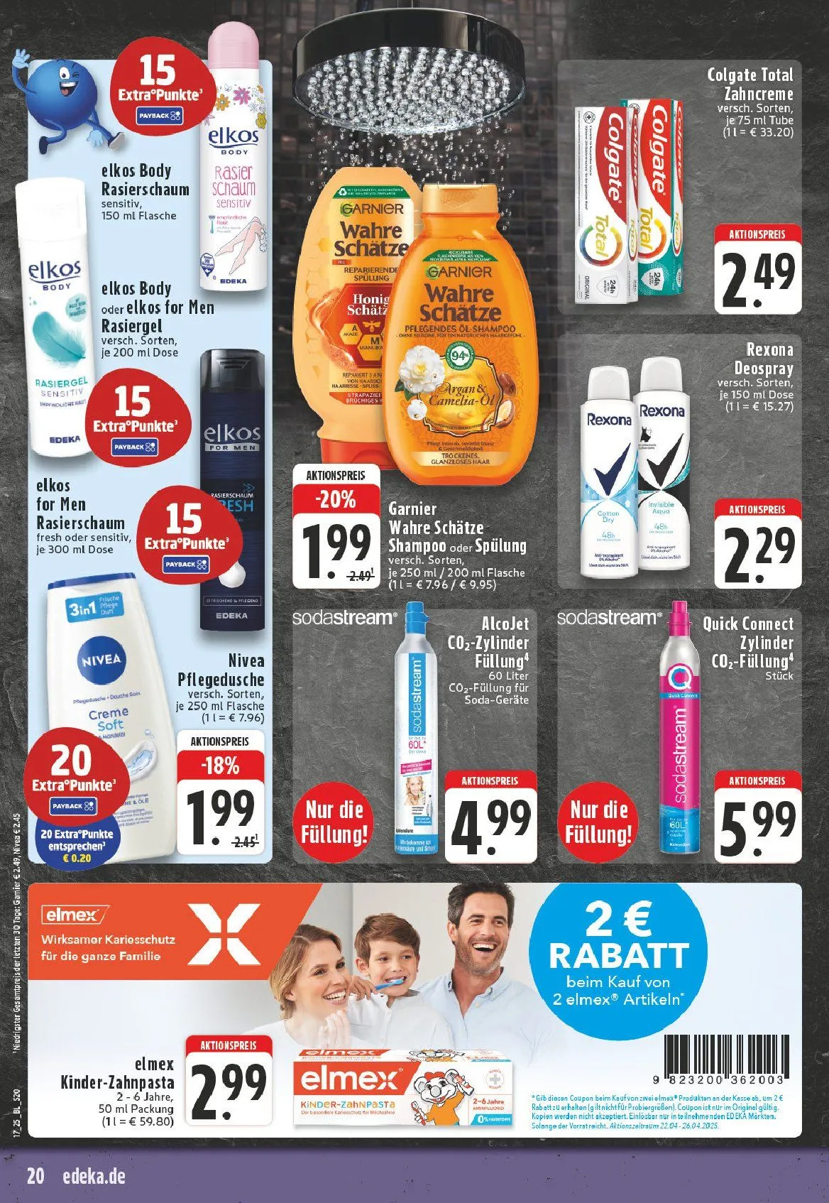 Edeka Prospekt von 21. April bis 26. April 2025 - Prospekt seite 20