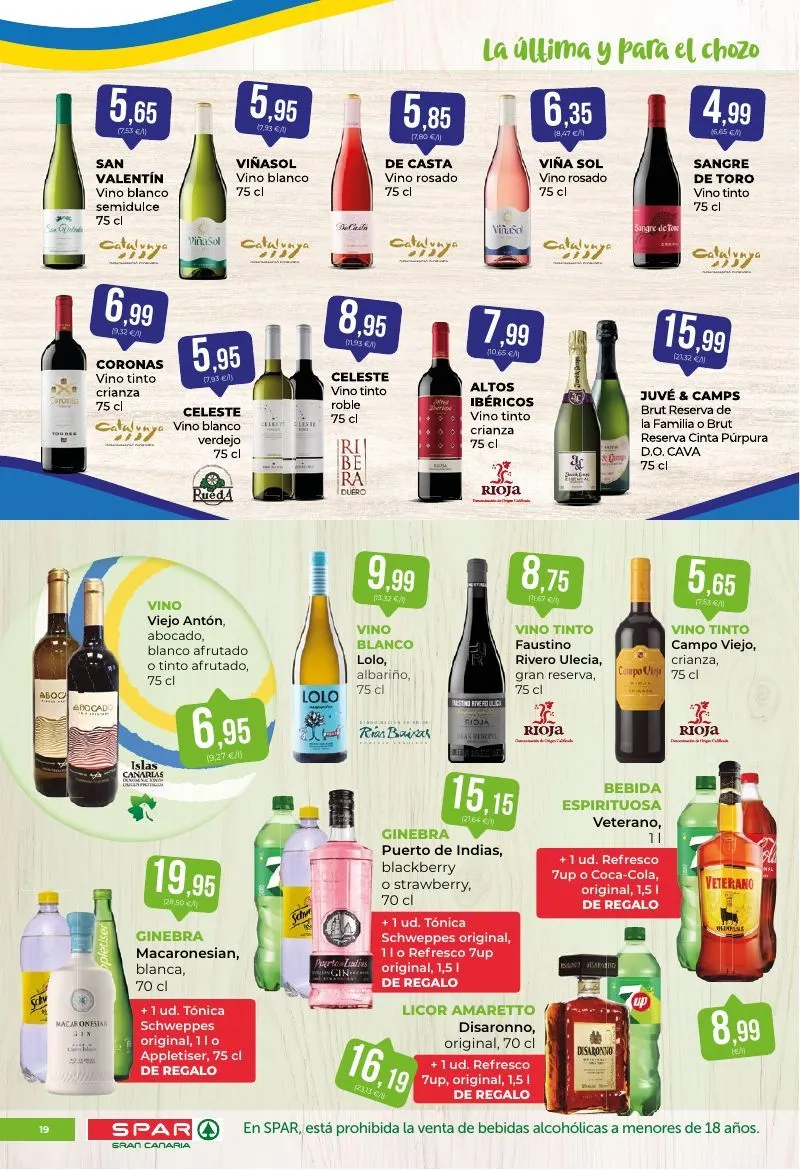 Catálogo de SPAR Gran Canaria Ofertas 15 de mayo al 28 de mayo 2026 - Página 19