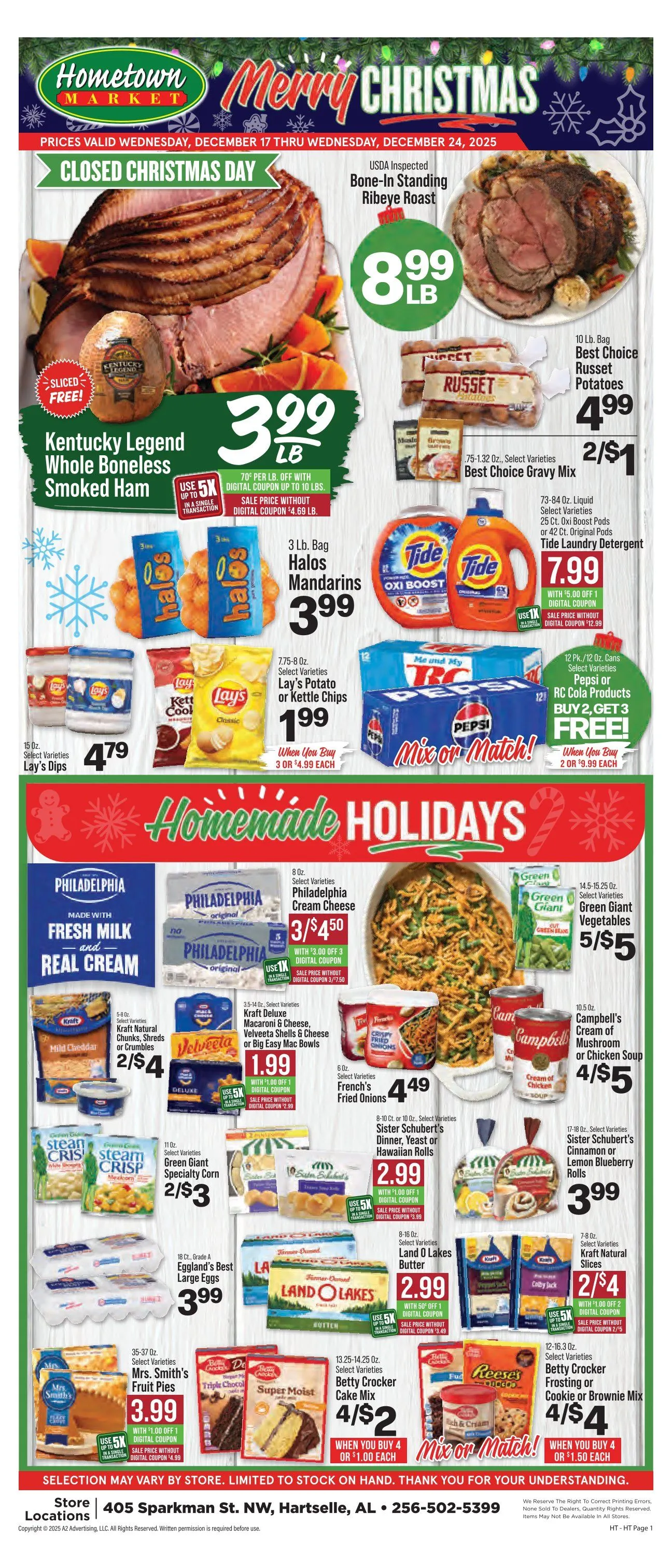 Weekly ad Hometown Market Sales from December 17 to December 24 2025 - Page 2