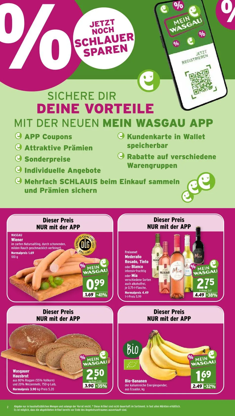 Wasgau Angebote von 18. Mai bis 23. Mai 2026 - Prospekt seite 2