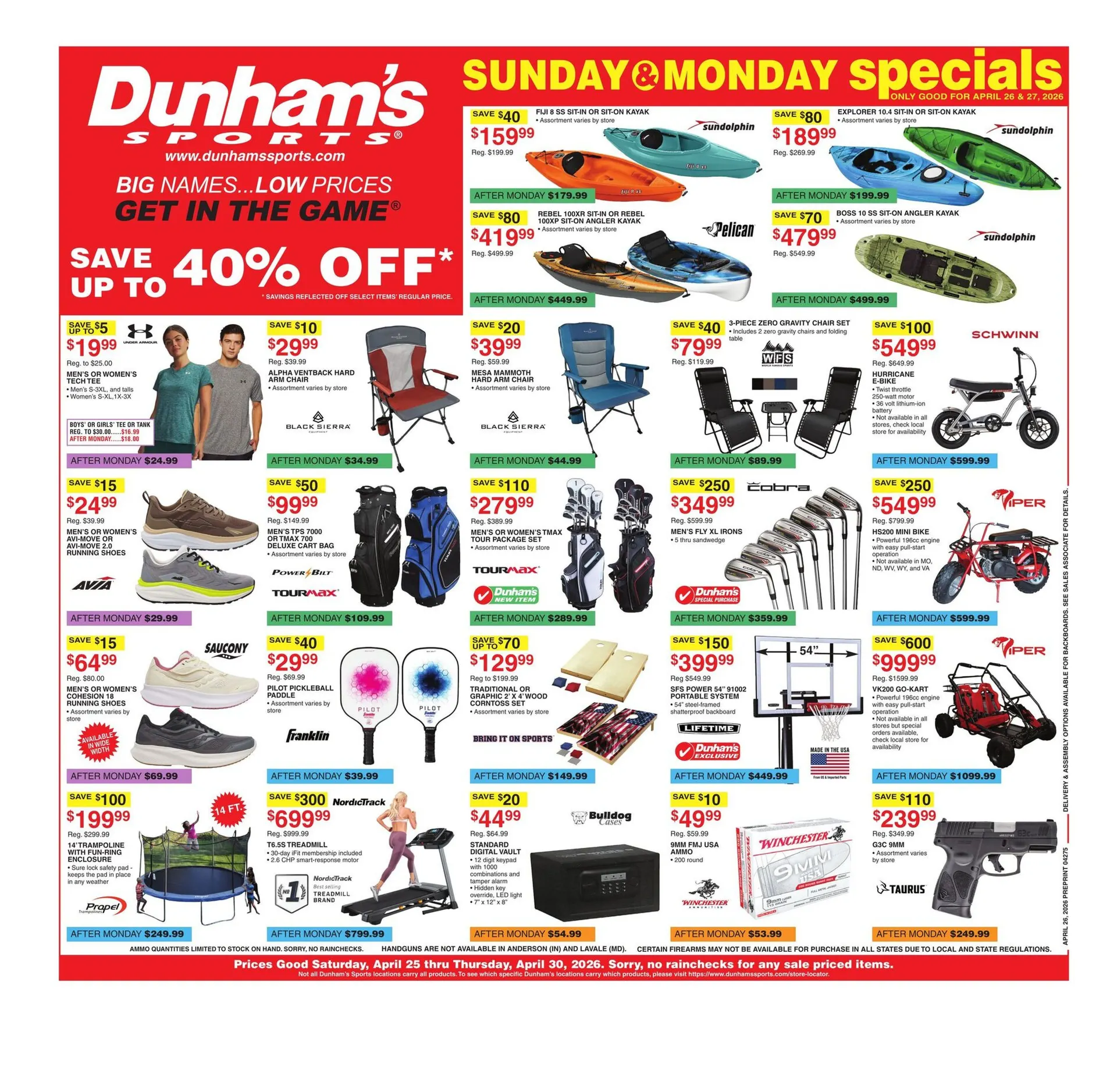 Weekly ad Dunham's Sports Sales from April 25 to April 30 2026 - Page 2