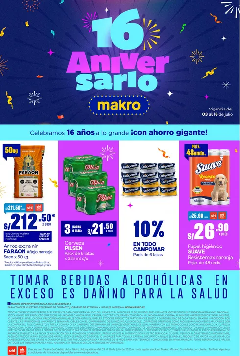 Catalogo de Conoce las ofertas de Makro 3 de julio al 17 de julio 2025 - Pag 1
