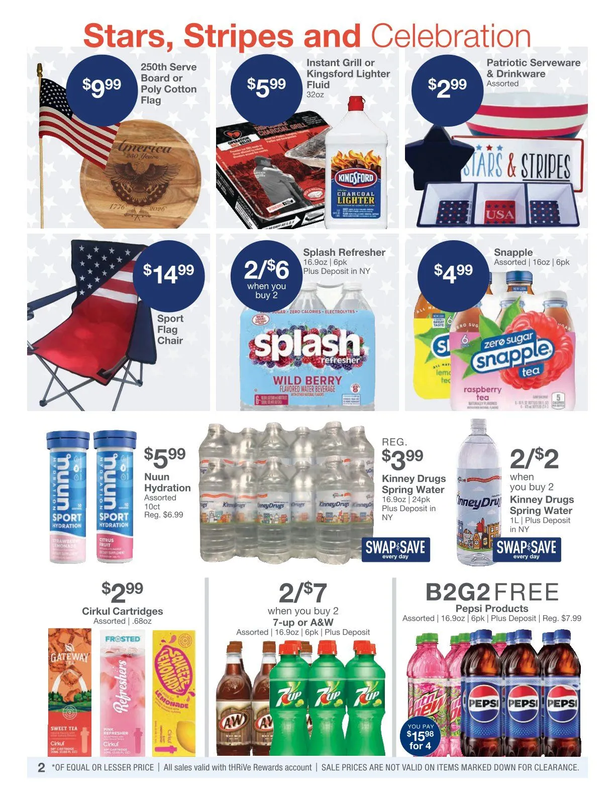 Weekly ad Kinney Drugs Sales from June 28 to July 4 2026 - Page 2