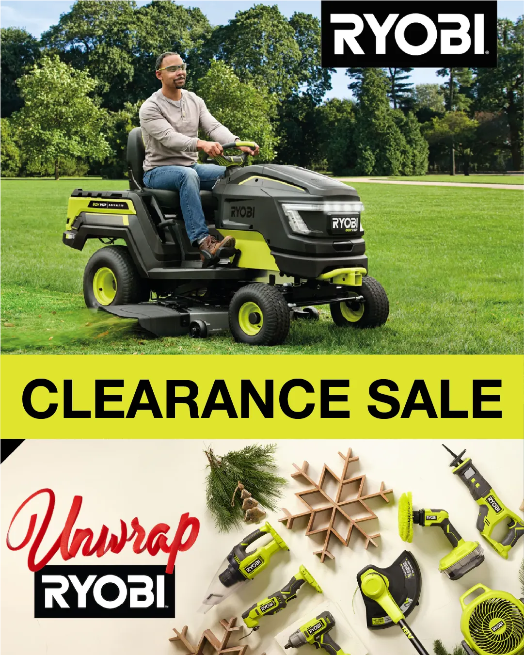 Weekly ad Ryobi Sales from November 25 to December 6 2025 - Page 1