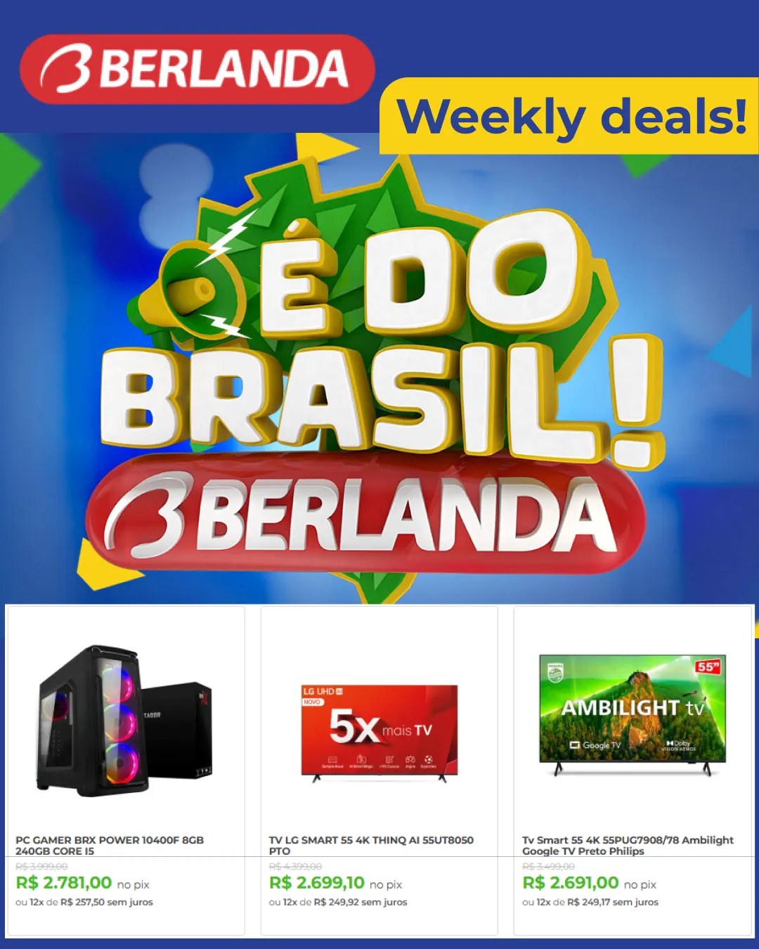 Encarte de Ofertas 1 de agosto até 15 de agosto 2025 - Pagina 1