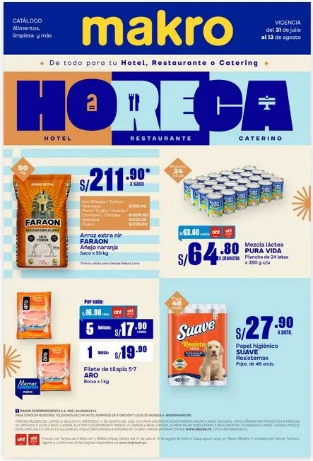 Catalogo de Catálogo Makro 31 de julio al 13 de agosto 2025 - Pag 1