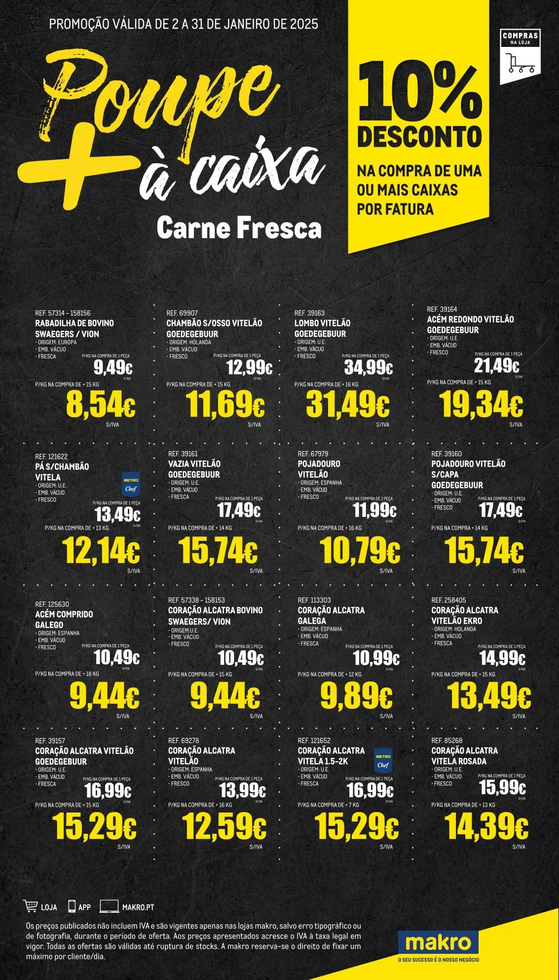 Folheto Makro Ofertas de 6 de janeiro até 31 de janeiro 2025 - Pagina 2